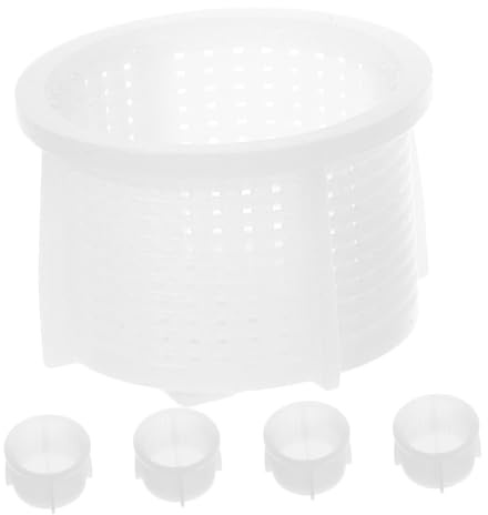 DOITOOL 5 Pz Filtro Lavatrice Della Valvola Di Ingresso Filtro Del Della Lavatrice Accessori Per Lavatrice Accessorio Lavatrice Filtro Del Dell'acqua Bianca Plastica