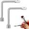 2PCS Triangle Key,Triangle L-Type Bin Key,Garbage Bin,Gas Key for Meter Reading for Gas,Triangle Practical L-Type Gas Meter Box Key,Triangular Key for Gas Meter Cabinet,Switch Control Cabinet Key Etc