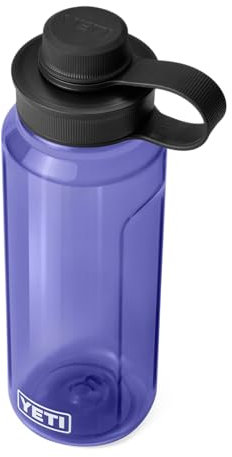 YETI Yonder Bouteille d'eau avec bouchon d'attache anti-fuite, légère et sans BPA, violet outremer, 1 l