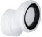 PlumbEZ Offset Toilet Waste Pipe Connector - 40mm Offset Toilet Pan Connector for 4/110mm PVC-U & Cast Iron Soil Pipe, 90-107mm Inlet Fits All Toilet Pipe Spigots (40mm Offset)