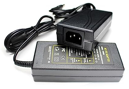 Adaptateur Secteur 1A 2A 5A 6A 10A Chargeur 12V 5V 6V 8V 15V 24V(24V,5A_EU Plug)