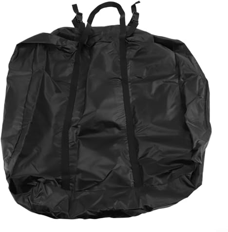 Jotekonoby Sac de rangement pliable en tissu Oxford 420D pour lits à trois plis, housse imperméable et résistante aux UV avec poignée, transport de matelas portable (66 x 33 x 66 cm)