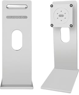 XDR Style CNC Aluminum Monitor Stand Base, Rotating Lift Monitor Arm For 27-32 Inch Computer Screen(Fixed Bracket)