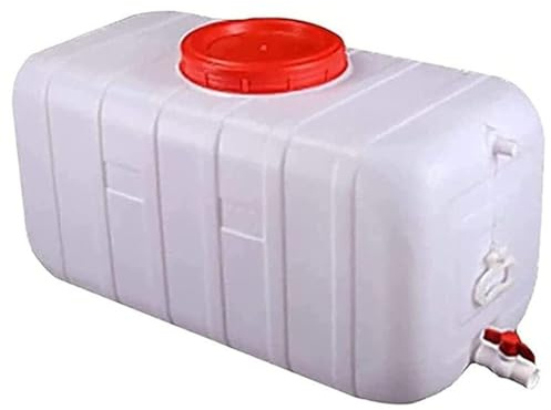 TINGMIAN Contenitore per acqua con rubinetto, 25 L/50 L/100 L/150 L/200 L, contenitori in plastica per esterni, campeggio, roulotte, tanica per liquidi