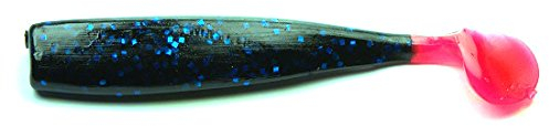 Lunker City Firetail 185 Shaker, 8 cm, Schwarz / Blau