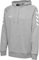 hummel Go Cotton Hoody Kapuzenpullover grau, M Herren