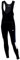 Airtracks Herren Winter Thermo Fahrradhose Lang mit Trägern Pro Line Trägerhose BIB Radhose Träger Radlerhose gepolstert - schwarz-Navy-weiß - XXXL
