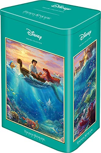 Schmidt Spiele 59927 Thomas Kinkade, Disney, Arielle, 500 Teile Puzzle in Einer Nostalgiedose