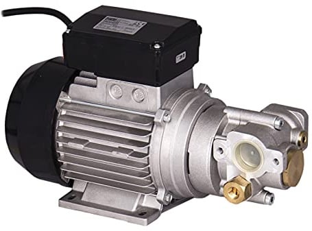 PIUSI Elektrische Pumpe für Öl und hochviskose Flüssigkeiten, Fördermenge 9 l/min, Druck 12 bar, Stromversorgung 230V/50/60Hz, Anschlüsse 1 BSP, Einstellventil Bypass | Viscomat Gear F0030403D