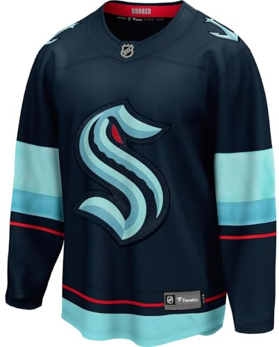 Fanatics Seattle Kraken Home Breakaway NHL Mesh Jersey