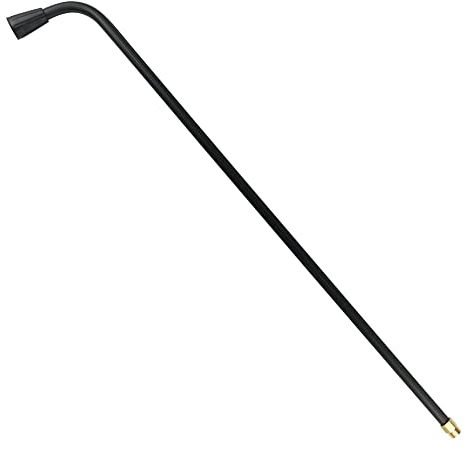 Unterbodenlanze | für Kränzle Hochdruckreiniger | bis 280 bar | 1000mm | M22x1,5 AG x 1/4 NPT IG | Winkellanze Strahlrohr Lanze