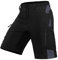 Cycorld Kurze-Hosen-Herren-Shorts, Wanderhose Herren Kurz Leicht Cargo Bermuda Cargo Chino Shorts Schnelltrocknend MTB-Hose Laufhose Sporthose Arbeitshosen Männer Kurz Sommerhose(Schwarz,XXL)