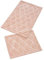 Badteppich Set 2-teilig Lachs