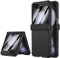 LEIAU for Samsung Galaxy Z-Flip-5 Case: [Full Cover Hinge Protection] Slim Phone Case for Women and Men with Screen Protector Volume Key Protection Wireless Charging for Galaxy Z Flip 5 5G(2023)