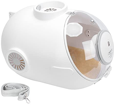 Sac à Dos De Transport Pour Chat, Porte-capsules Pour Chat, Sac à Bandoulière Transparent Avec Ventilateur Intégré, Boîte De Nourriture Légère Pour Chiens Et Chats