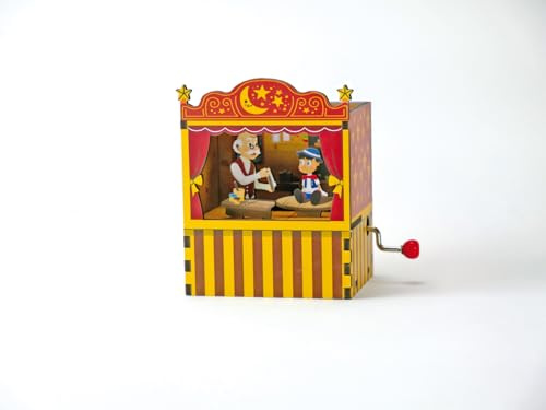 Musicboxworld MMM GmbH, 44100 Spieluhr - Pinocchio Theater aus Holz
