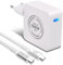 Caricatore USB C 100W, AKELON GAN Alimentatore PD 3.0 per MacBook Air, MacBook Pro, iPhone 15 14, iPad Pro, Samsung Galaxy S24 S23 Ultra, Chromebook, Lenovo, HP, ASUS, DELL Laptop, 2M USB C Câble