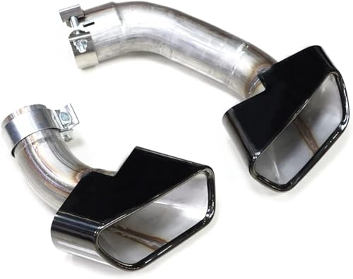 HhyY6LL Auto Auspuffrohr Für BMW F15 X5 28i 35i 2014-2019,Edelstahl Auto Auspuff Schwanz Throat Rohr Trim Zubehör Styling Auspuffblenden,B/Black 28i