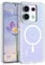 BENTOBEN Cover Magnetica per Xiaomi Redmi Note 13 Pro 5G, Compatibile con MagSafe, Glitter e Antimpronta Custodia, Sottile TPU Antigraffio Antiurto Xiaomi Redmi Note 13 Pro 5G Custodia, Trasparente