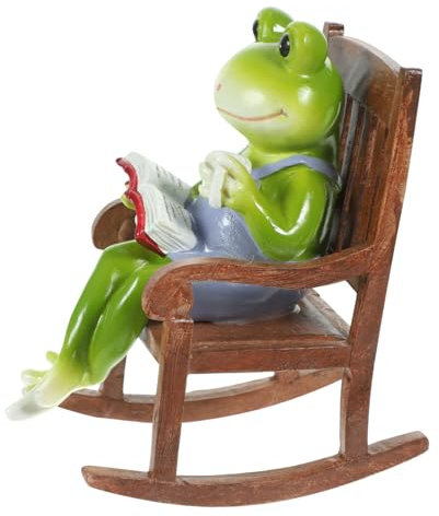 YARNOW Frosch-Bonsai-Dekoration Aus Resin Lebensechte Miniaturfigur Für Garten Terrasse Blumentopf Leichte Micro Landschafts-Figur Geeignet Als Geschenk Und Hausdekoration