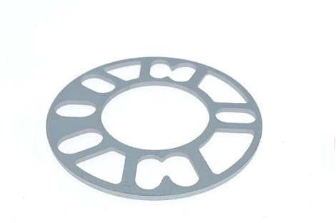 Spurverbreiterung 1 Stück Autorad-Modifikation Und -Verbreiterung Auto-Rad-Distanzscheiben-Platte 2023 3 Mm 5 Mm 8 Mm 10 Mm Für Aluminium Universal Spurverbreiterungen(3mm 2pcs)