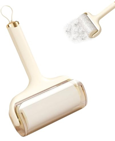 Lint Roller - Deep Cleaning Sticky Carpet Hair Remover | Multifunctional Cleaning Tools | Washable Sticky Lint Brush | Portable Home Clean Supplies for Clothing, Carpet, Sofa, Bedding