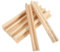 Uonlytech 6 Pezzi Base dell'alfabeto inglese supporti del domino Scaffale per domino per il treno messicano Porta tessere domino titolari di domino per il treno messicano legno di pino Beige