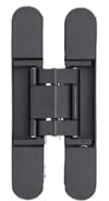 Sichere, Schwarze, Unsichtbare Türscharniere Mit Geringem Abstand – Passend For Türen Mit 35 Mm Stärke Und 85 Cm Breite.