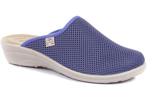 FlyFlot Ladies Wide Fit Clogs