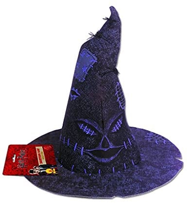 Vegaoo Harry Potter-Lizenzartikel sprechender Hut für Kinder lila