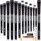 SAPLIZE Golfgriffe 13er-Set mit komplettem Regripping-Kit, Midsize, Golfschlägergriffe aus Gummi, Weiß