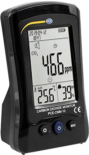 Kohlendioxid-Messgerät PCE Instruments PCE-CMM 10 Temperatur, Luftfeuchtigkeit, CO2