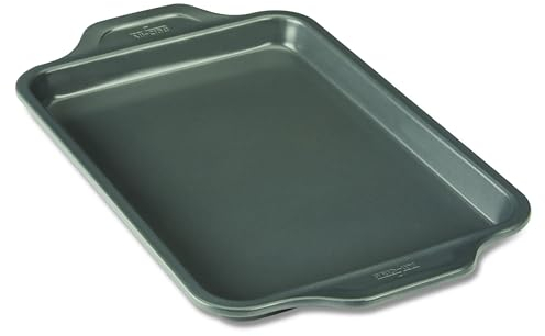 All-Clad 11644914127 Pro-Release Nonstick Bakeware Quarter Sheet Pan, Alloy Steel, Gray