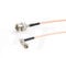 HangTon Mini SDI to SDI Video Signal Coaxial Adapter Cable 75 ohm for Blackmagic Camera Video Assist Monitor (60cm, Right Angle DIN 1.0/2.3 to Male BNC 316D)