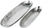 Schale Servierplatte Dekoschale Aluminium Silber Luxus - Tischdeko Modern aus Metall - Hochzeit, Weihnachten - Tischdeko Deko Dekoration für Wohnzimmer und Küche - 54 cm oder 72 cm (72x19x7 cm)