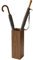 zaizai Porte-Parapluie, Porte-Parapluie en Bois, Porte-Parapluie en Bois Économise De l'espace, avec Bac D'égouttement, Convient pour Porte D'entrée/Couloir D'entrée, Noyer