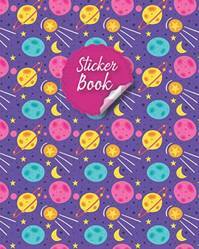 Sticker Book: Blank Sticker Album & My Favorite Sticker Book & Blank Sticker Collecting Album for Kids, Children, Boys and Girls Sticker Organizer ... Own with 100 pages & 8x10 Inches in Size