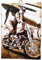 KUSTOM ART Bild im Vintage-Stil, Motorrad, Harley Davidson aus der Kollektion Druck auf Holz