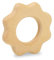 GRÜNSPECHT Holzgreifling, trainiert Greifsinn & Tastsinn, Ahornholz mit unbedenklichem Holzöl, Geschenk Spielzeug Baby, Blume (570-V5)