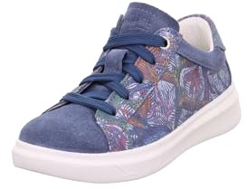 Superfit Mädchen Cosmo Sneaker, Blau 8010, 32 EU