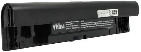 vhbw Batterie Compatible avec Dell Inspiron 17 1764, 1764, I 1464, I 1564, I 1764 Ordinateur Portable (4400mAh, 11,1V, Li-ION)