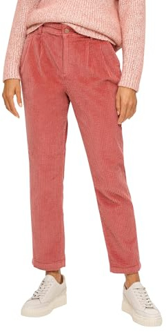 s.Oliver Regular: Bundfaltenhose aus Cord