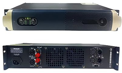 HEXEH Amplificatore di Potenza Amplificatore Digitale GAP-D1220 Amplificatore Potente Professionale da 1000 W a 2 canali for KTV Stage