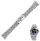 PURYN Ersatzarmband für Rolex GMT Master II 20 mm, Edelstahl, mit Austernverschluss, For GMT, Achat