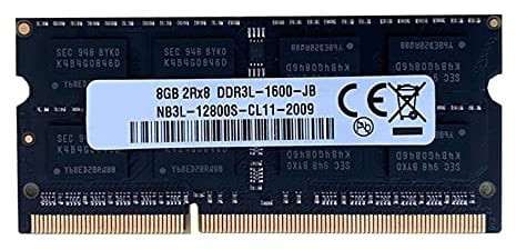Graootoly Memoria RAM DDR3 8GB Laptop 1600Mhz PC3-12800 1.35V 204 pin SODIMM Supporto Dual Channel per Laptop Memory