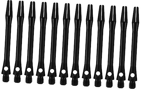Milisten Aluminum Alloy Shafts 12pcs Stems 2ba Thread for Standard Rod Replacement