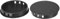 PATIKIL 60 mm (2,4) Plastique Trou Bouchons, 6pcs Affleurant Type Rond Trou Bouchons Couvercle Enclencher Verrouillage Trou Tube pour Table Cuisine Armoire Meuble, Noir