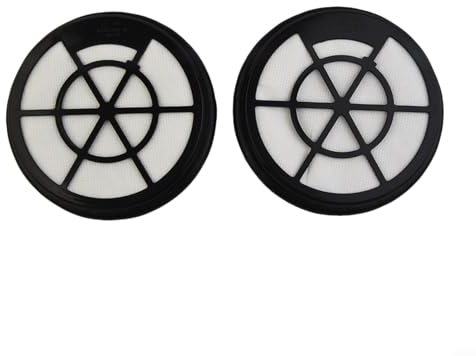 Gettimore 2 filtros HEPA lavables de repuesto para aspiradoras para Bosch Serie 2 BGC05A220A BGC05AAA1 BGS05A220, número de pieza 12025213 17001740