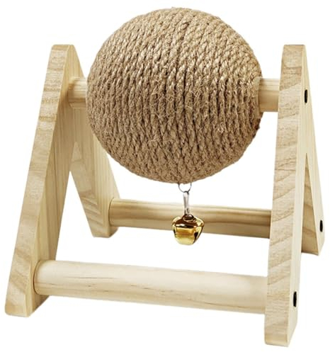 Rordigo Pet Cat Toys Cat Scratching Scratcher Bunny Chewing Snack Rabbit Sisal Grinding Claw Board Rabbit Bunny Scratch Toy