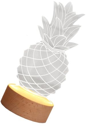 OSALADI Kreative Ananas-lampe Ornament Heimdekoration Nachtlicht Für Einzigartige Geschenkidee Zufälliger Stil